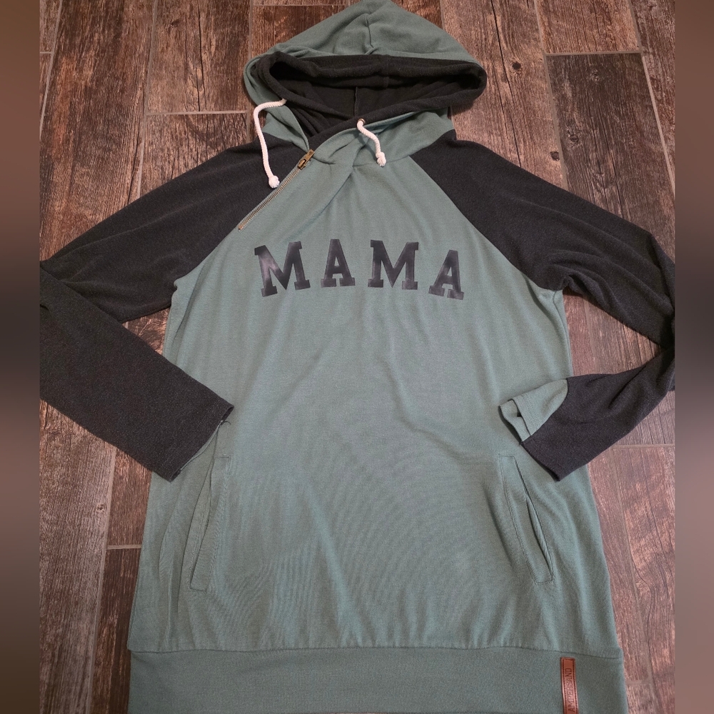 Womens XL Ampersand Ave Double Hood Sweatshirt
